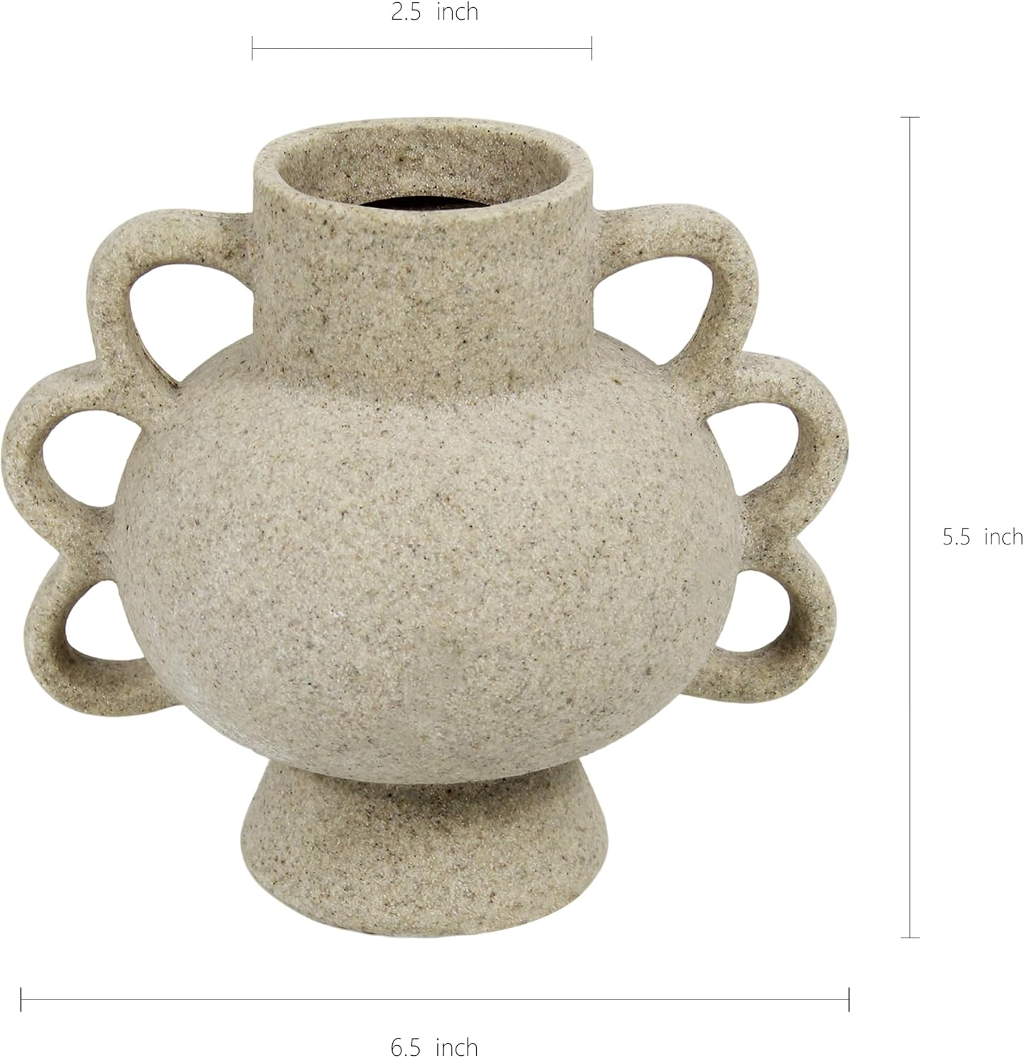 Thumbnail 6 de Rustic Vase 5.5 x 6.5 Inch