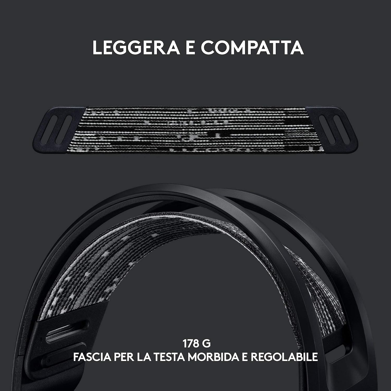 Thumbnail 1 de Logitech G733 LIGHTSPEED: cuffie wireless gaming con microfono BLUE VO!CE e RGB