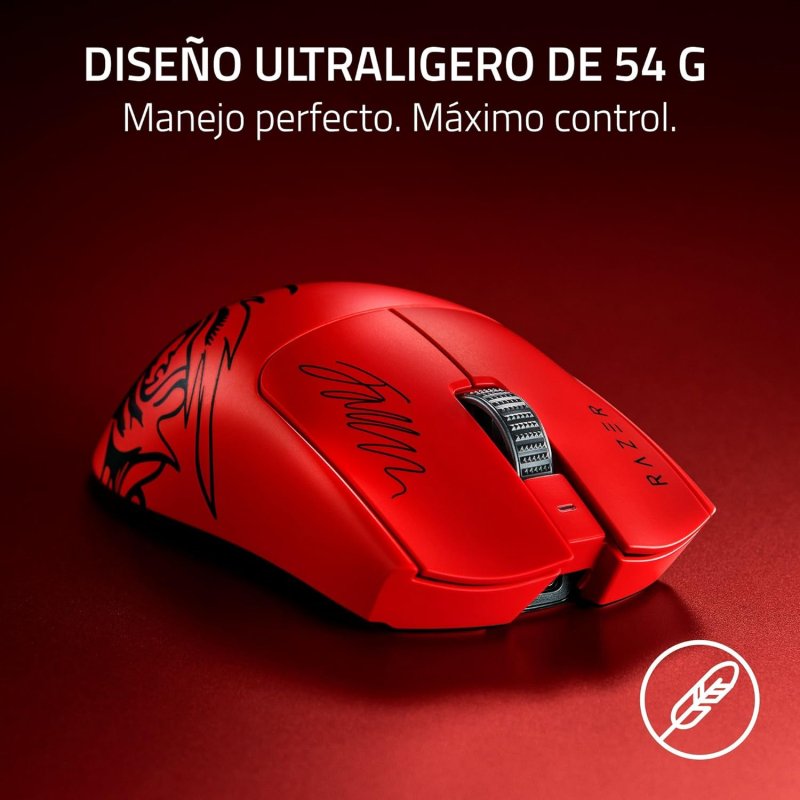 Thumbnail 1 de Razer Viper V3 Pro Faker Edition: ratón gaming inalámbrico 35000 DPI Rojo