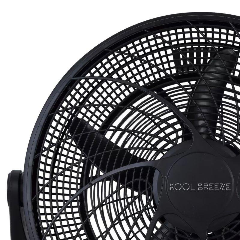 Detalle 2 de Ventilador de Suelo Klack Kool Breeze 12" 73W, 3 Velocidades e Inclinación Ajustable