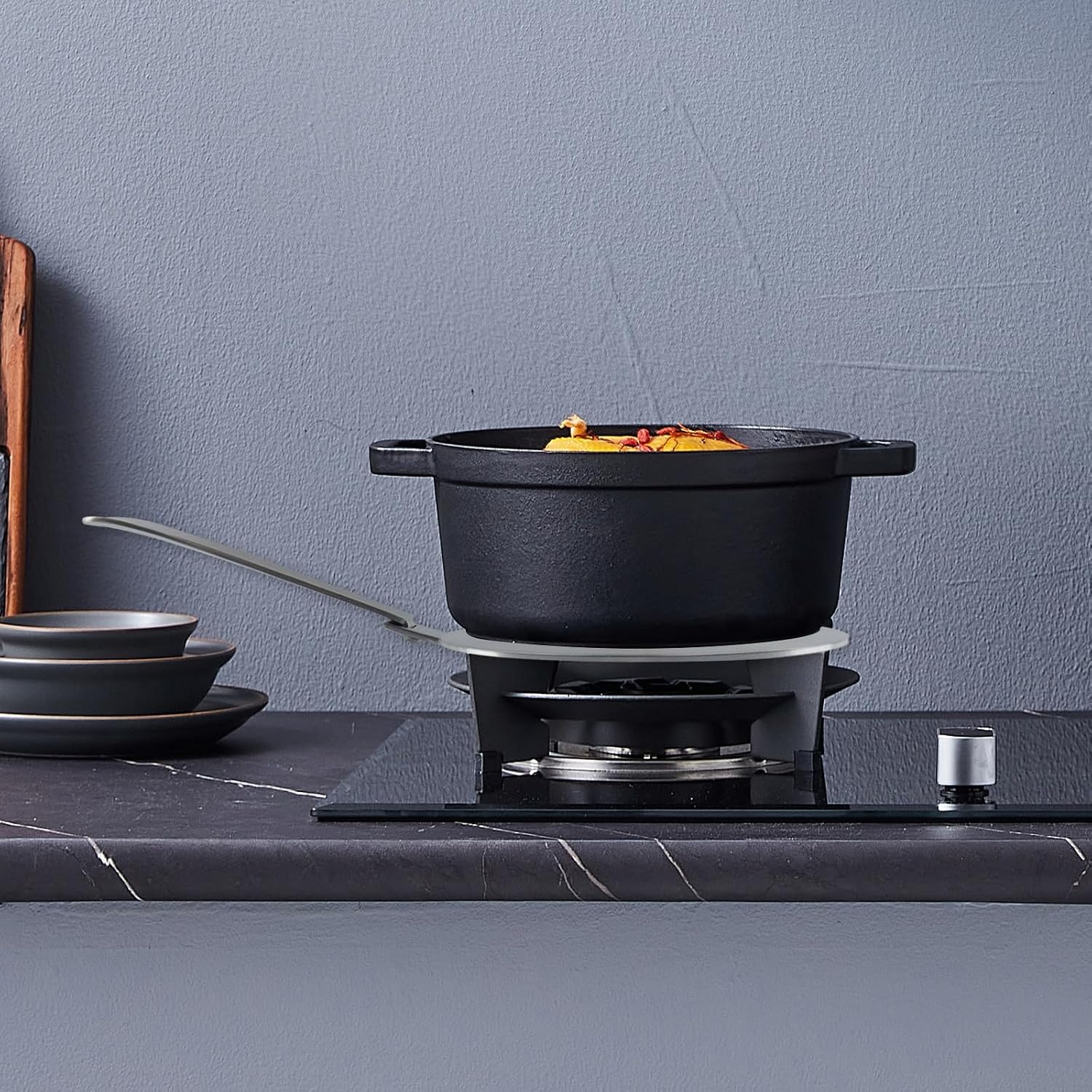 Thumbnail 4 de Woogim 7.87" / 20cm Heat Conduction Plate, 430 Stainless Steel