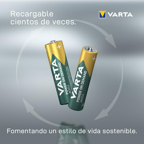 Thumbnail 7 de VARTA Rechargeable Ready2Use ACCU AAA 1000 mAh – Pack de 4 pilas recargables