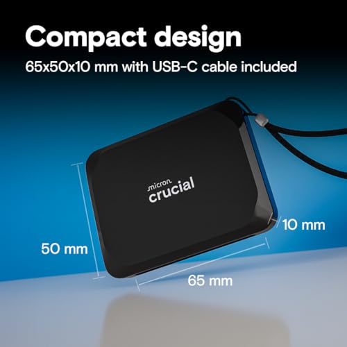 Thumbnail 5 de Crucial X9 2TB Portable External SSD (CT2000X9SSD902)