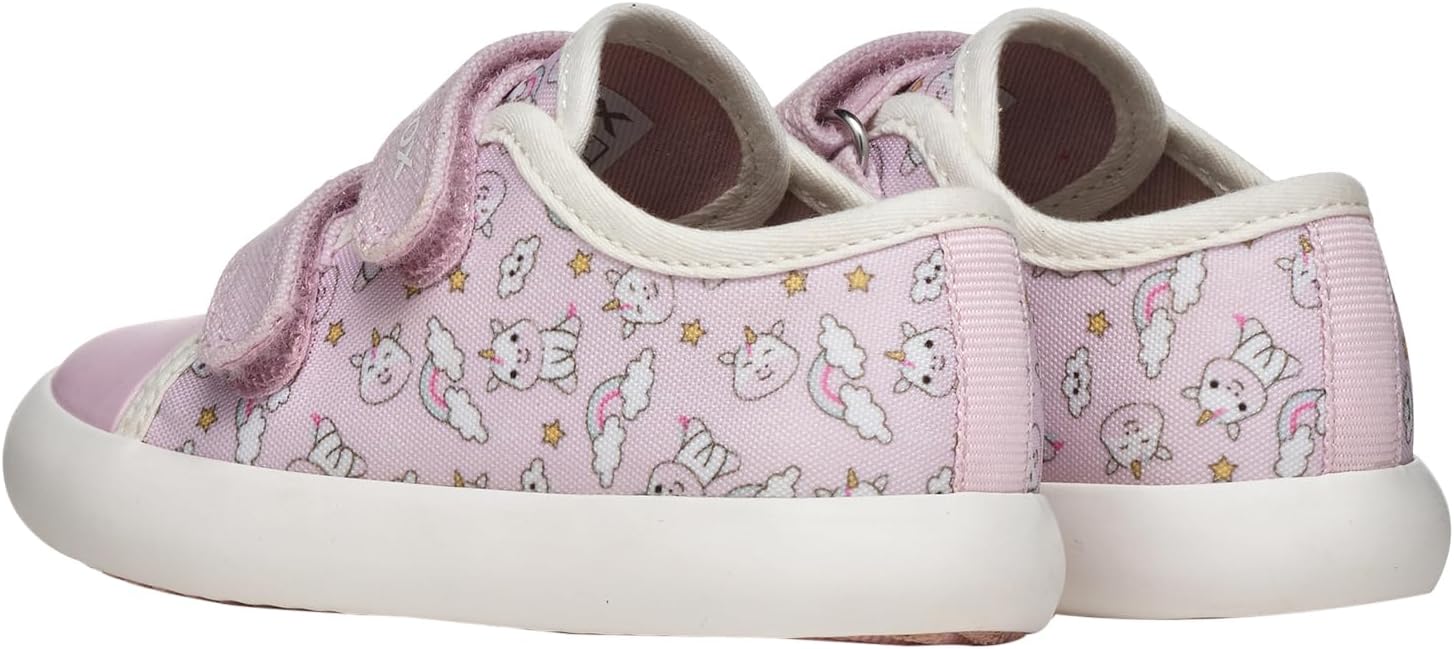 Detalle de Geox B Gisli Girl B BasketBébé Fille – Chaussures respirantes pour petite fille