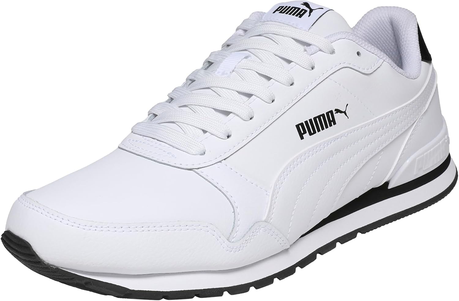 Detalle de PUMA St Runner V2 Full L, Baskets Mixte – Blanc, taille 43 EU