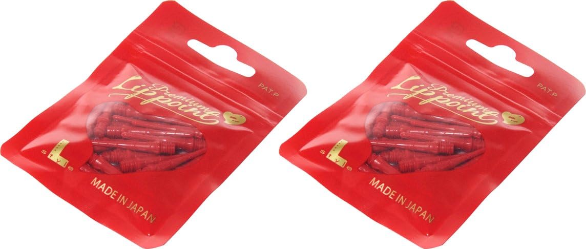 Thumbnail 1 de L-style Premium Lippoint 2BA ダーツティップ レッド 60本入り（2Pacセット）