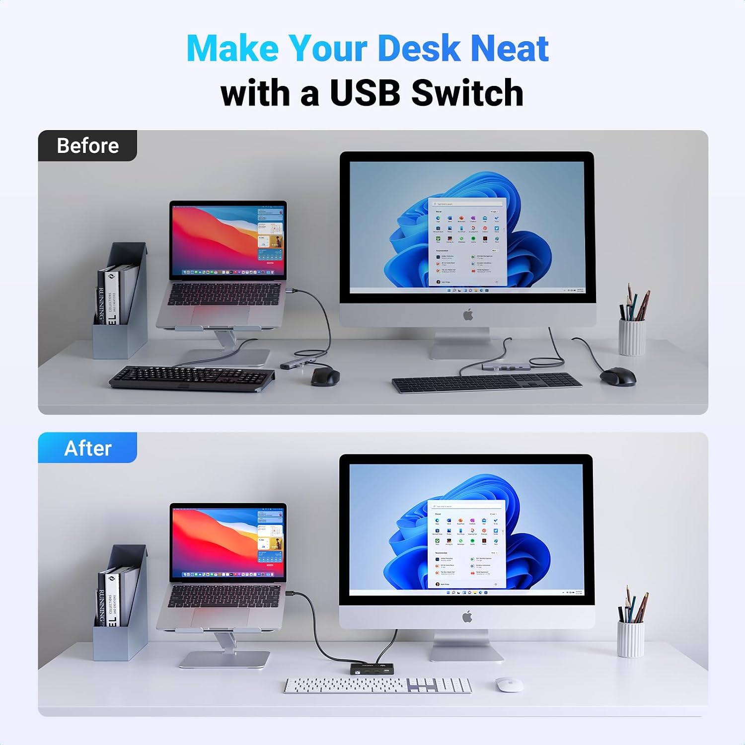 Thumbnail 3 de UGREEN 4-Port USB 2.0 Switch