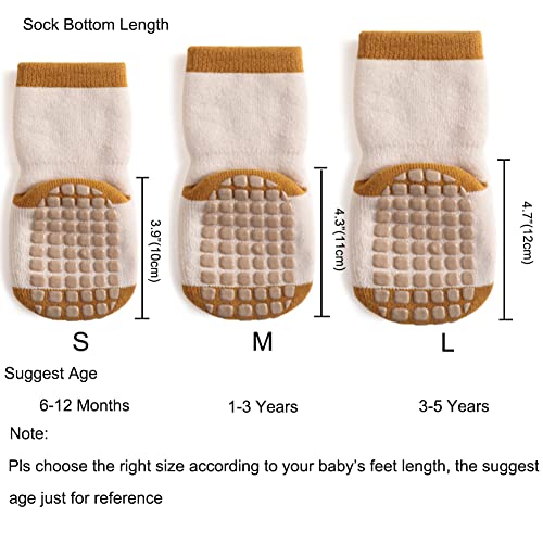 Thumbnail 2 de Exemaba Baby Socks 5 pairs non‑slip grips
