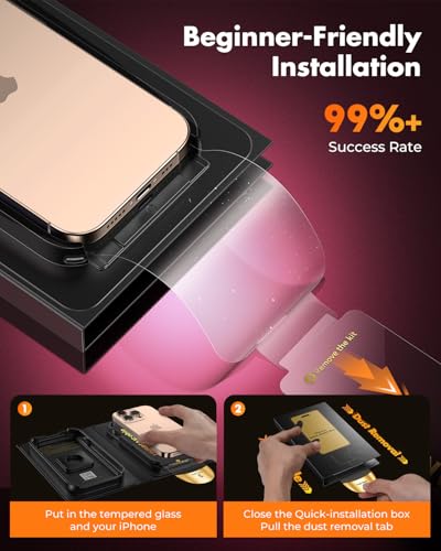 Thumbnail 1 de UNBREAKcable iPhone 16 Screen Protector 3-Pack