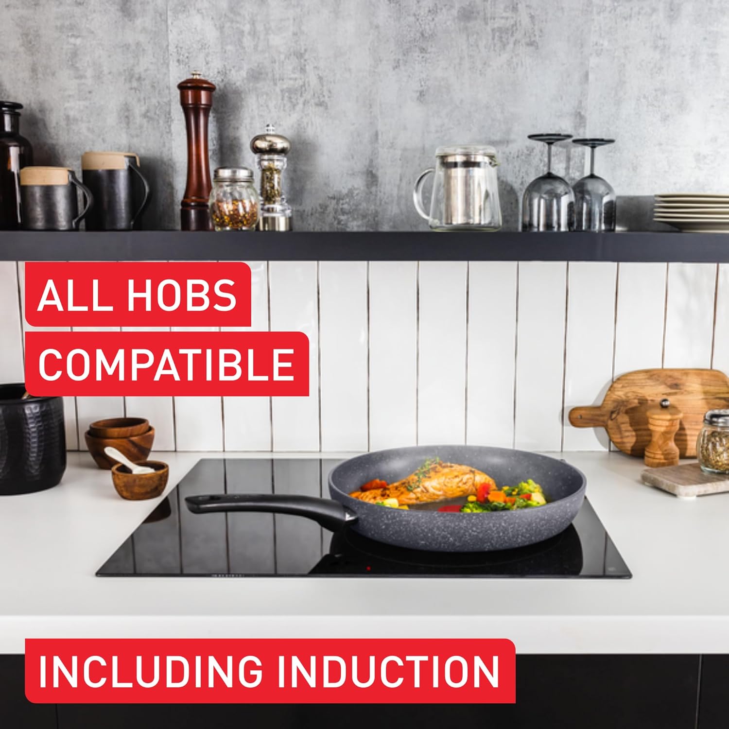 Thumbnail 5 de Tefal Healthy Cook On Cookware Set 24/28 cm