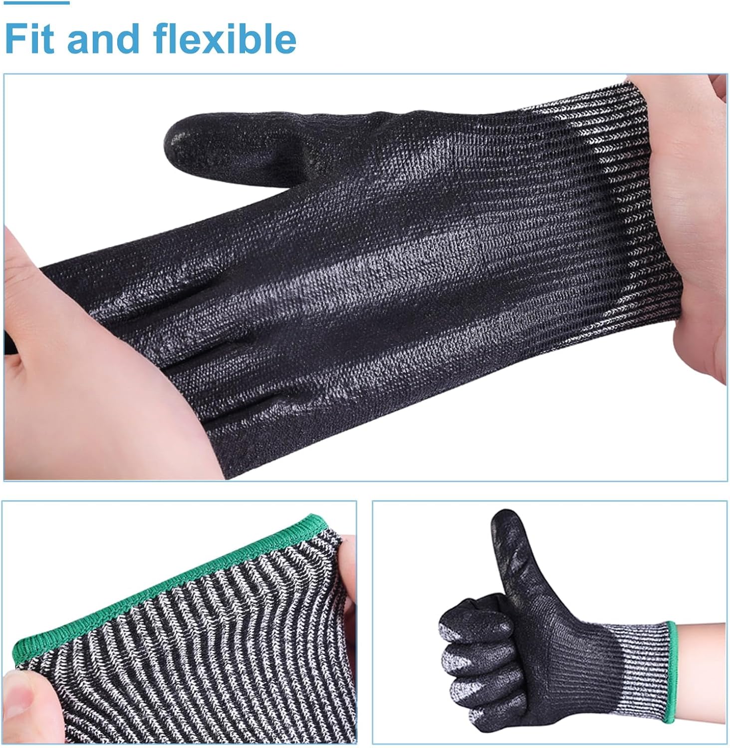 Thumbnail 6 de Donfri Cut Resistant Gloves Level 5, Size M