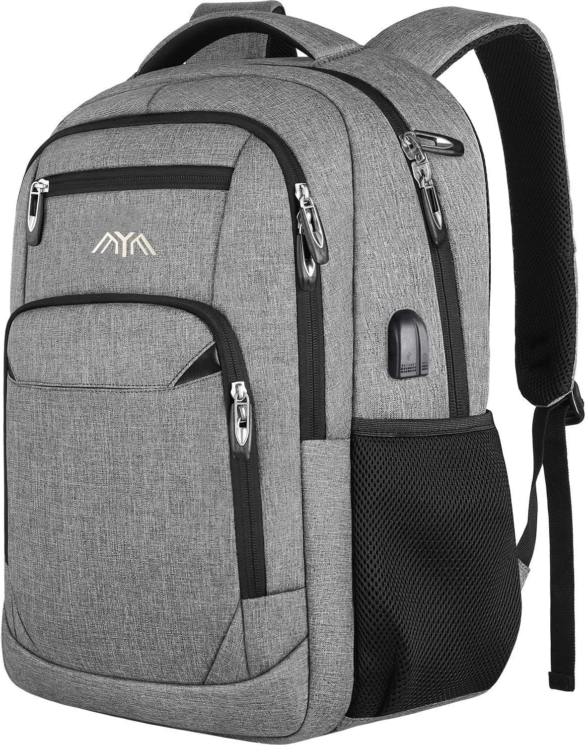 Detalle de YAMTION 35L Laptop Backpack: Practical Everyday Bag for Work, School and Travel