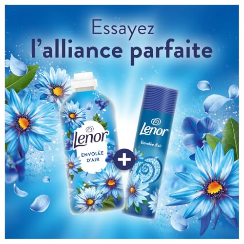 Detalle 2 de Lenor Parfum De Linge En Perles – 41 Lavages, Parfum Envolée d’Air