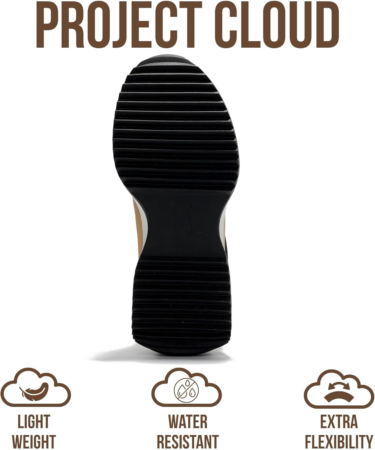 Thumbnail 4 de Project Cloud Womens Sneakers memory foam insole