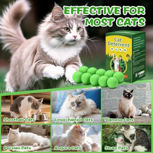 Detalle de RIOSYE Cat Repellent for Gardens UK: Natural, Long‑Lasting Outdoor & Indoor Deterrent