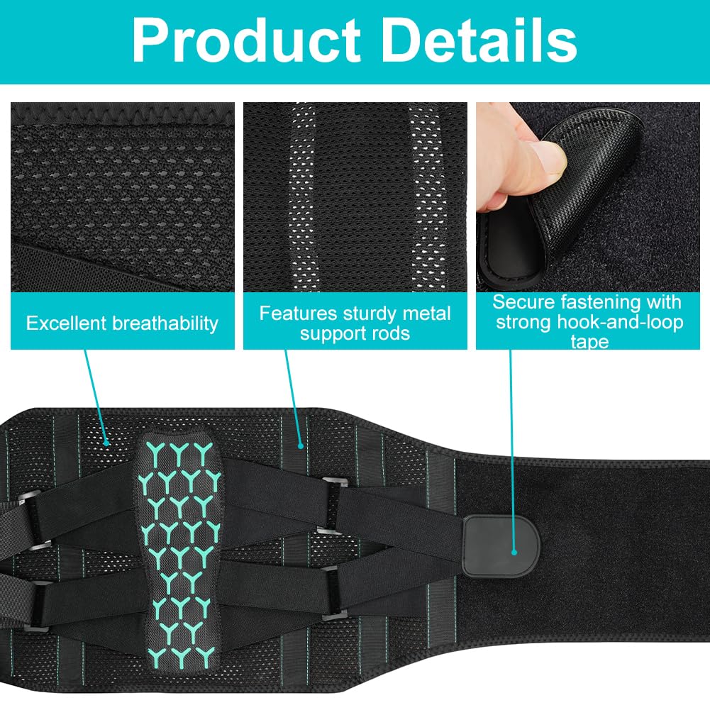 Detalle de Beugo Ceinture Lombaire XL pour maintien dorsal 🩺