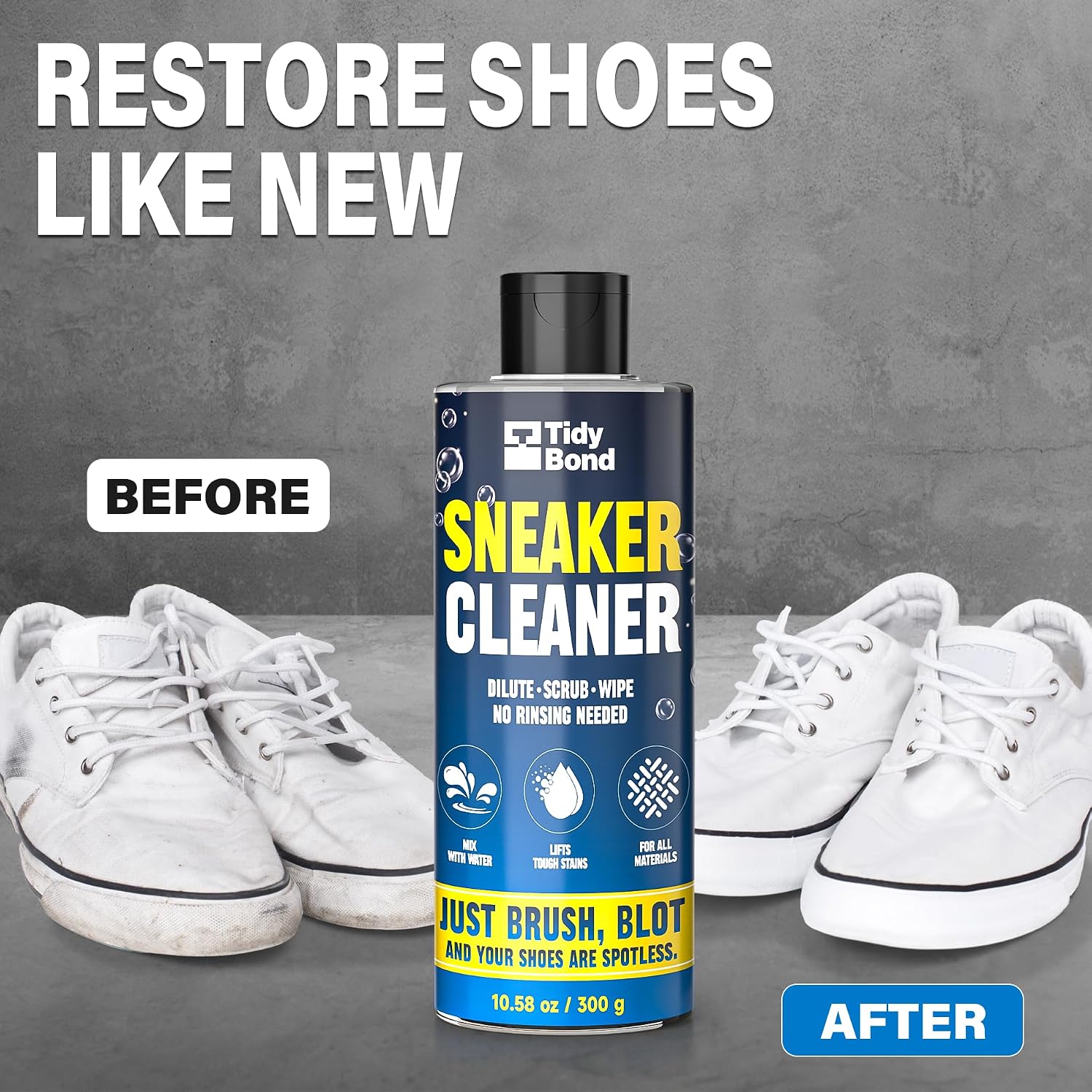 Detalle 1 de Tidybond Trainer Cleaning Kit 300ml