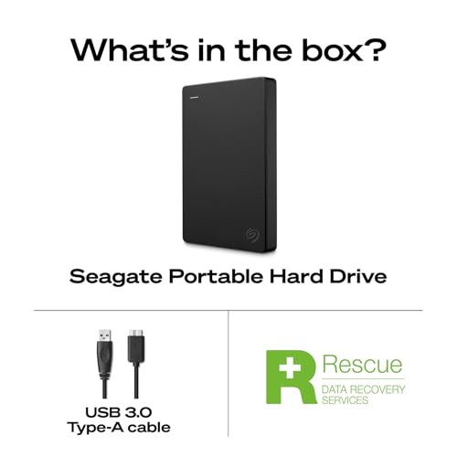 Thumbnail 1 de Seagate Portable 2TB External Hard Drive HDD — USB 3.0 (STGX2000400) Review