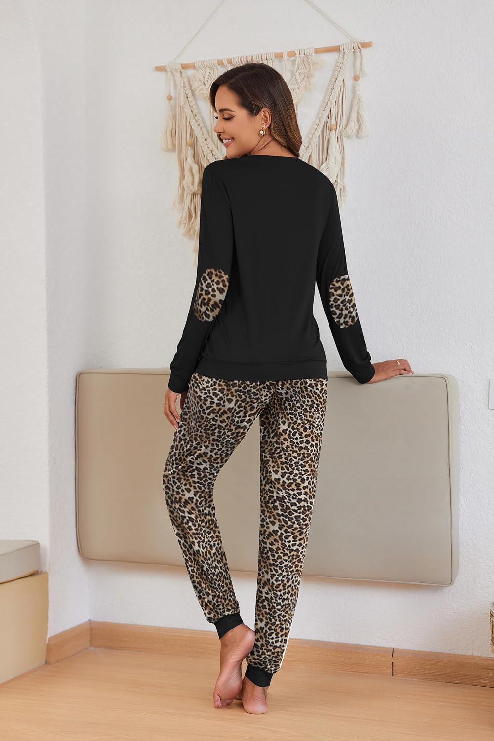 Thumbnail 4 de Ekouaer Women's Pajama Set in Rayon Blend