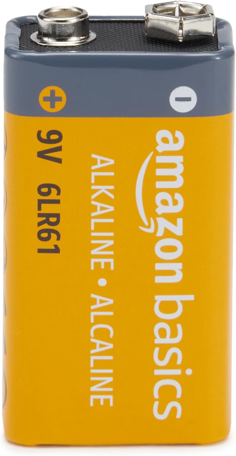 Thumbnail 2 de Amazon Basics 4-Pack 9V Alkaline Batteries (9V/6LR61) – 5-Year Shelf Life