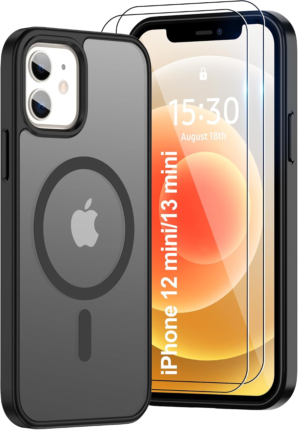 Detalle de Pilaru Magnetic Case iPhone 13 Mini with MagSafe 2X screen protector