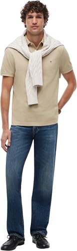 Thumbnail 4 de Tommy Hilfiger Polo de Manga Corta Hombre 1985 Regular Fit en Beige (Sandalwood), talla L