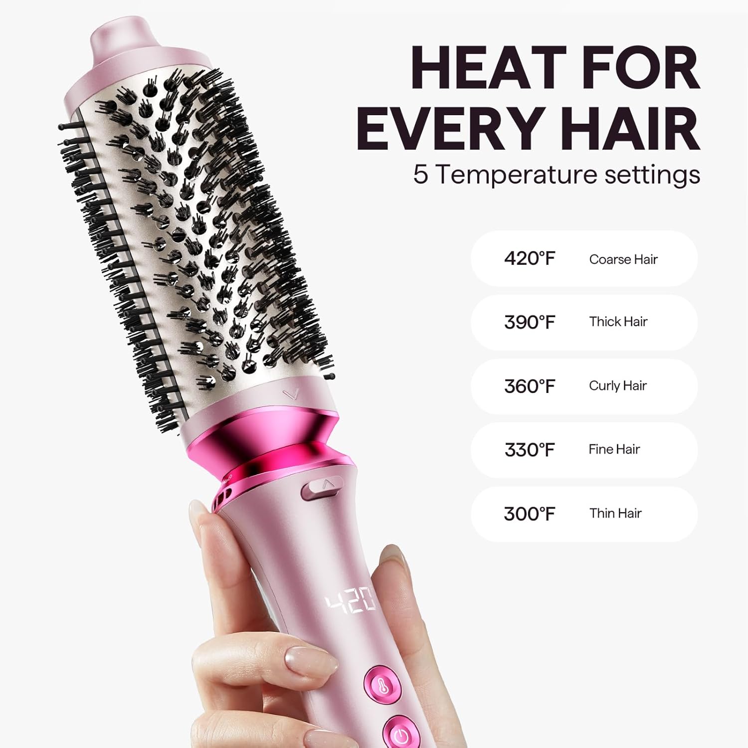 Thumbnail 5 de Wavytalk Heatwave Pro Ionic Brush 3-Size