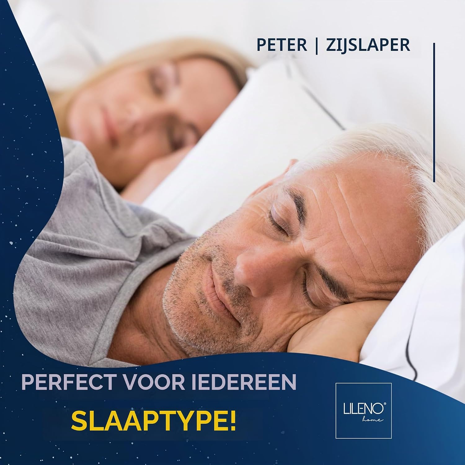Thumbnail 6 de LILENO HOME set van 2 kussenvullingen 40 x 80 cm, polyester, wasbaar op 40 °C
