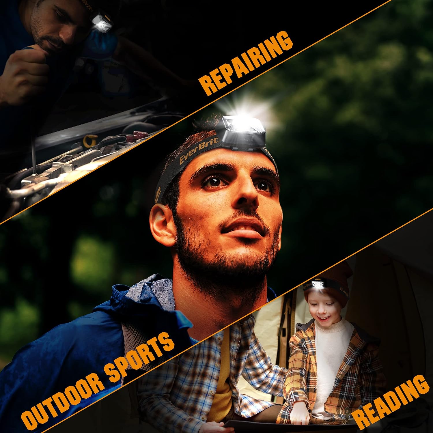 Thumbnail 6 de EverBrite EverBrite head torch 250 lumens
