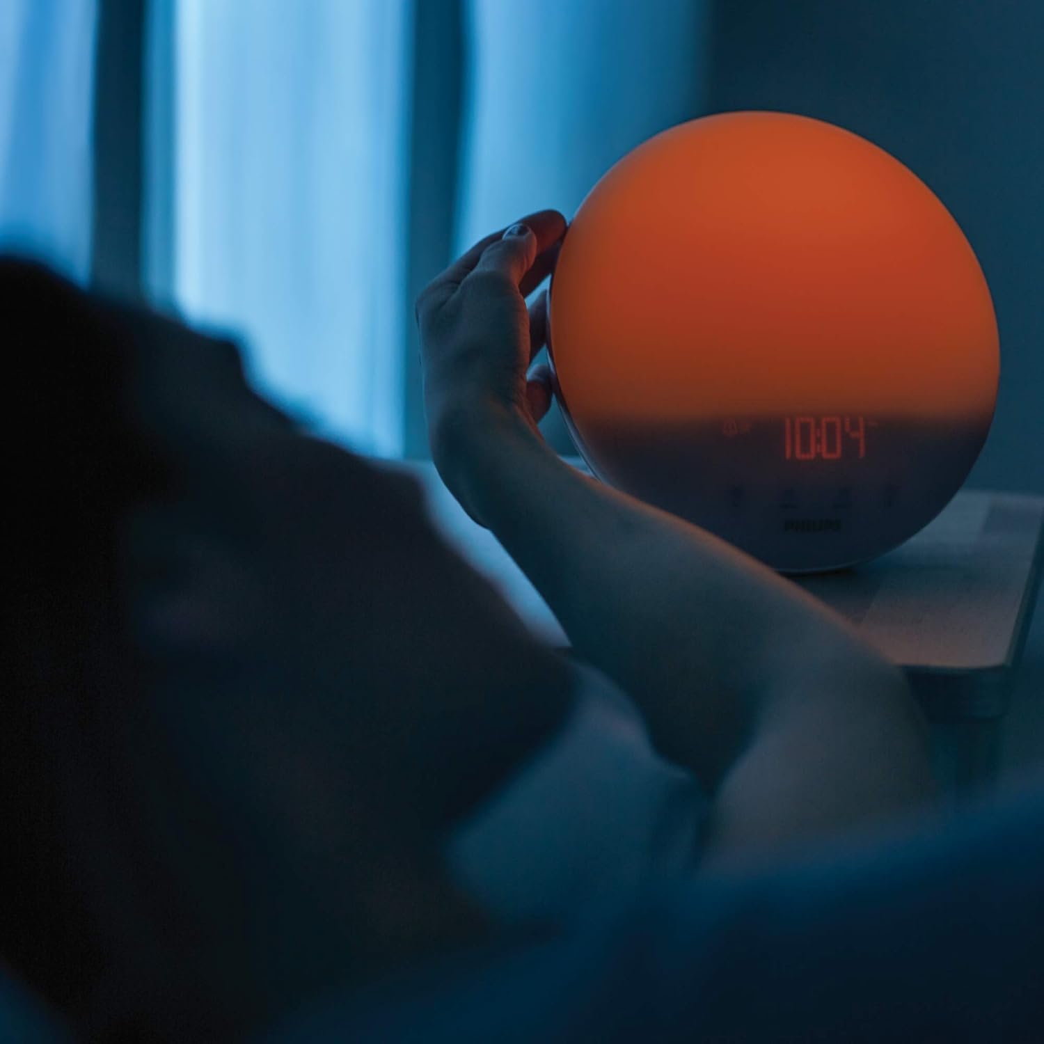 Thumbnail 5 de Philips HF3519/01 Wake-up Light con alba solare, radio FM digitale e sveglia con luce diurna (bianco)