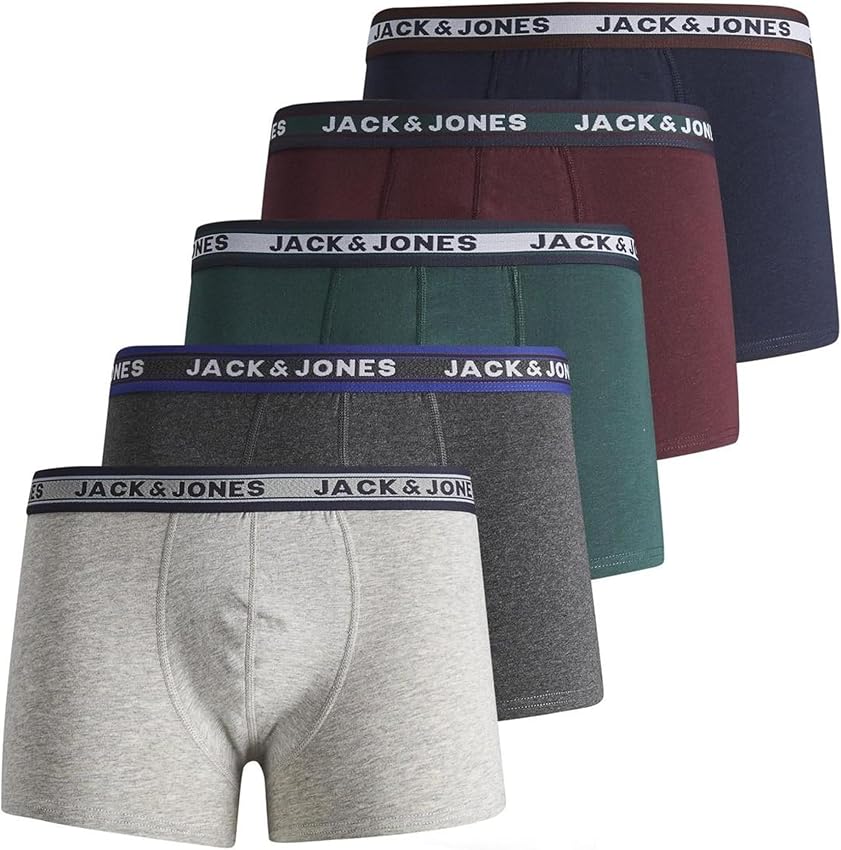 Detalle de Jack & Jones Jacoliver Trunks bóxer 5 pack, 164