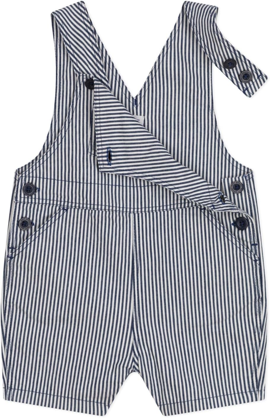 Thumbnail 2 de Salopette courte bébé garçon Petit Bateau