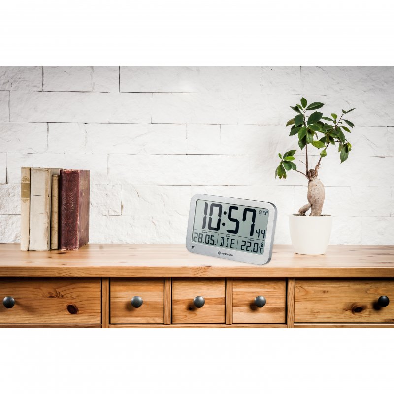 Thumbnail 3 de Bresser MyTime MC Reloj climático de pared, aluminio