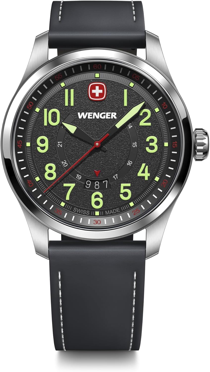 Thumbnail 5 de Wenger Terragraph: Orologio da uomo Swiss Made Ø 43 mm, quarzo, impermeabile 100 m