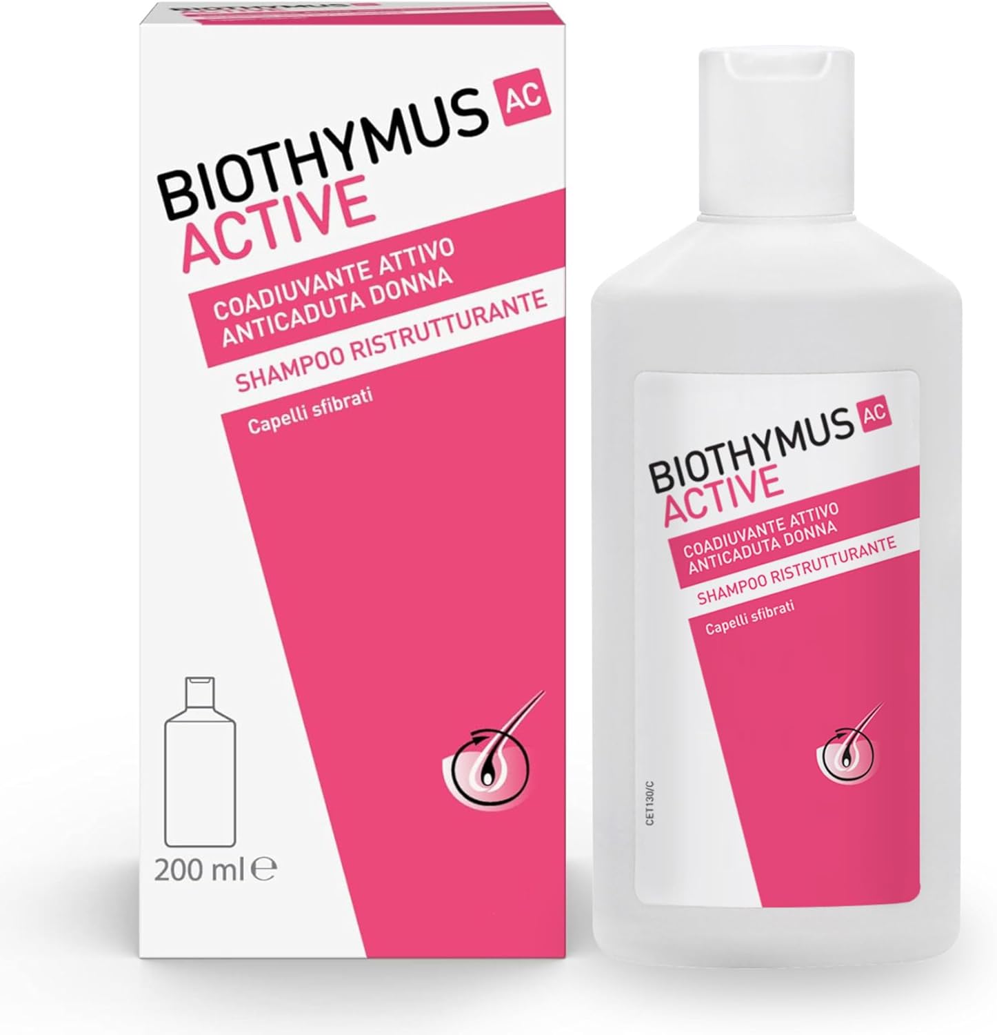 Detalle de Biothymus Active Donna Shampoo Anticaduta 200 ml