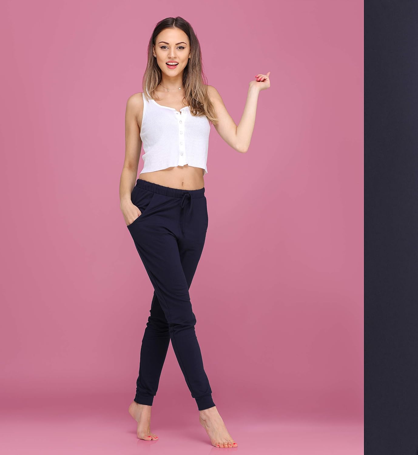 Detalle 1 de Merry Style MS10-277 pantaloni tuta donna
