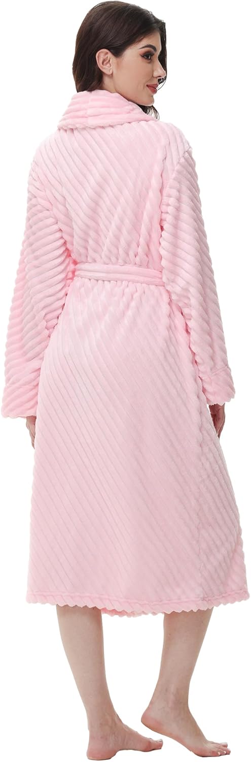 Thumbnail 1 de Yurhap Premium Robes for Women - Super Soft Cozy Fleece Bathrobe