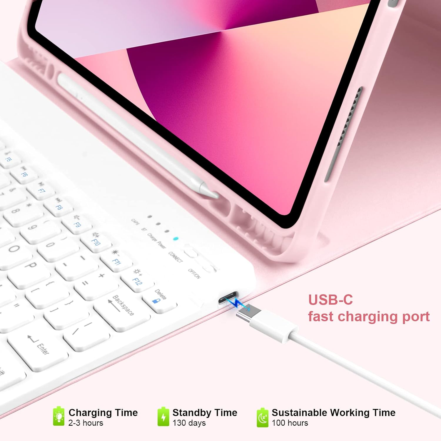 Thumbnail 6 de TaIYanG Keyboard Case for iPad Air 13-inch, 13"