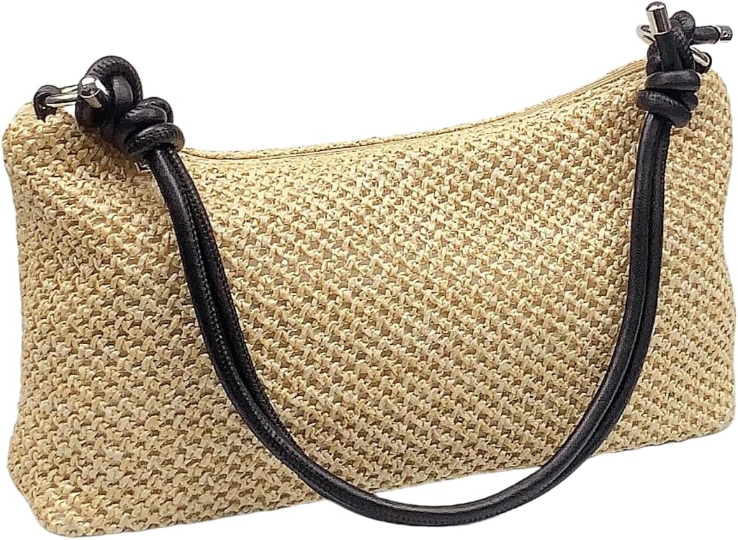 Detalle 2 de Leanoria Straw Shoulder Bag