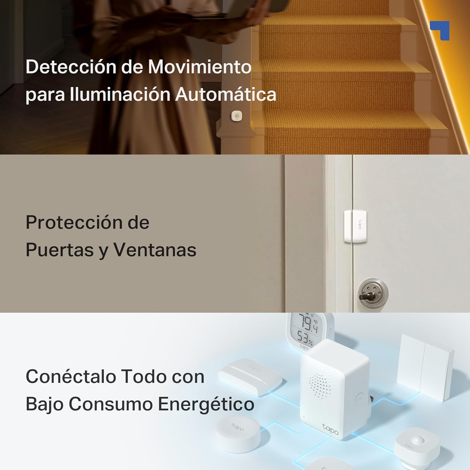 Thumbnail 2 de Tapo T30 Kit Sistema alarma hogar con 1 sensor
