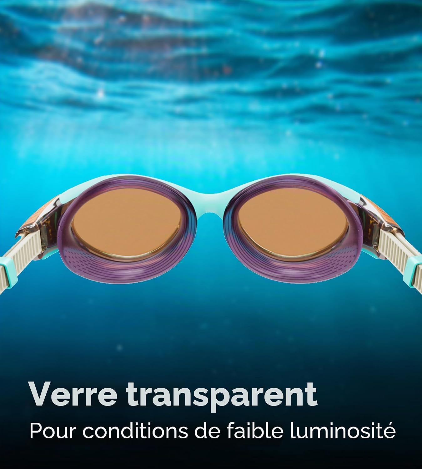 Thumbnail 6 de Speedo Women's Biofuse 2.0 Lunettes de natation – confort et ajustement pensés pour le visage féminin