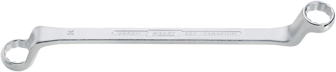 Detalle de HAZET 63024X26 両口めがねレンチ 75度ディープオフセット 24×26mm