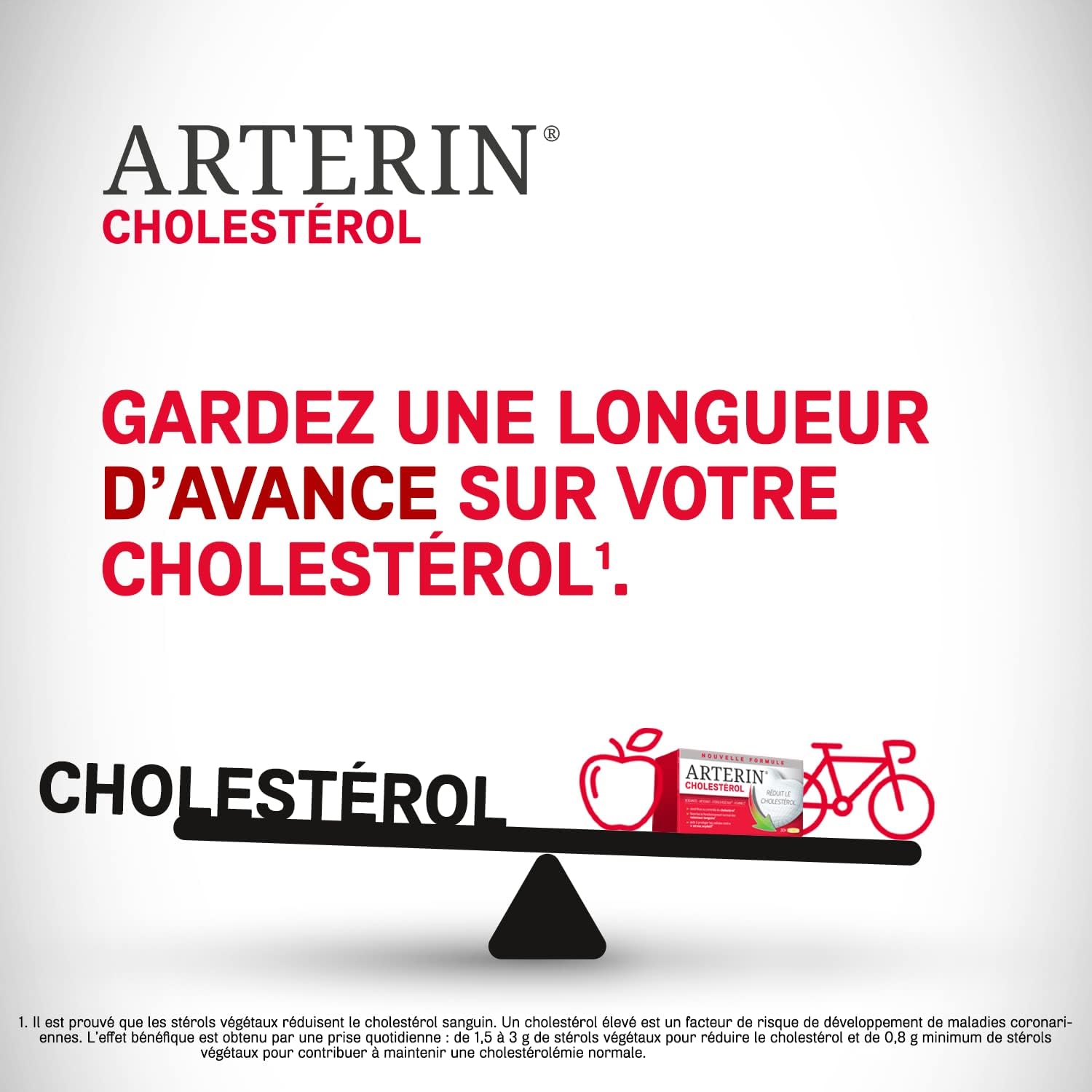 Thumbnail 6 de ARTERIN Cholestérol – Complément alimentaire à base de plantes, stérols végétaux et vitamine C, 90 comprimés