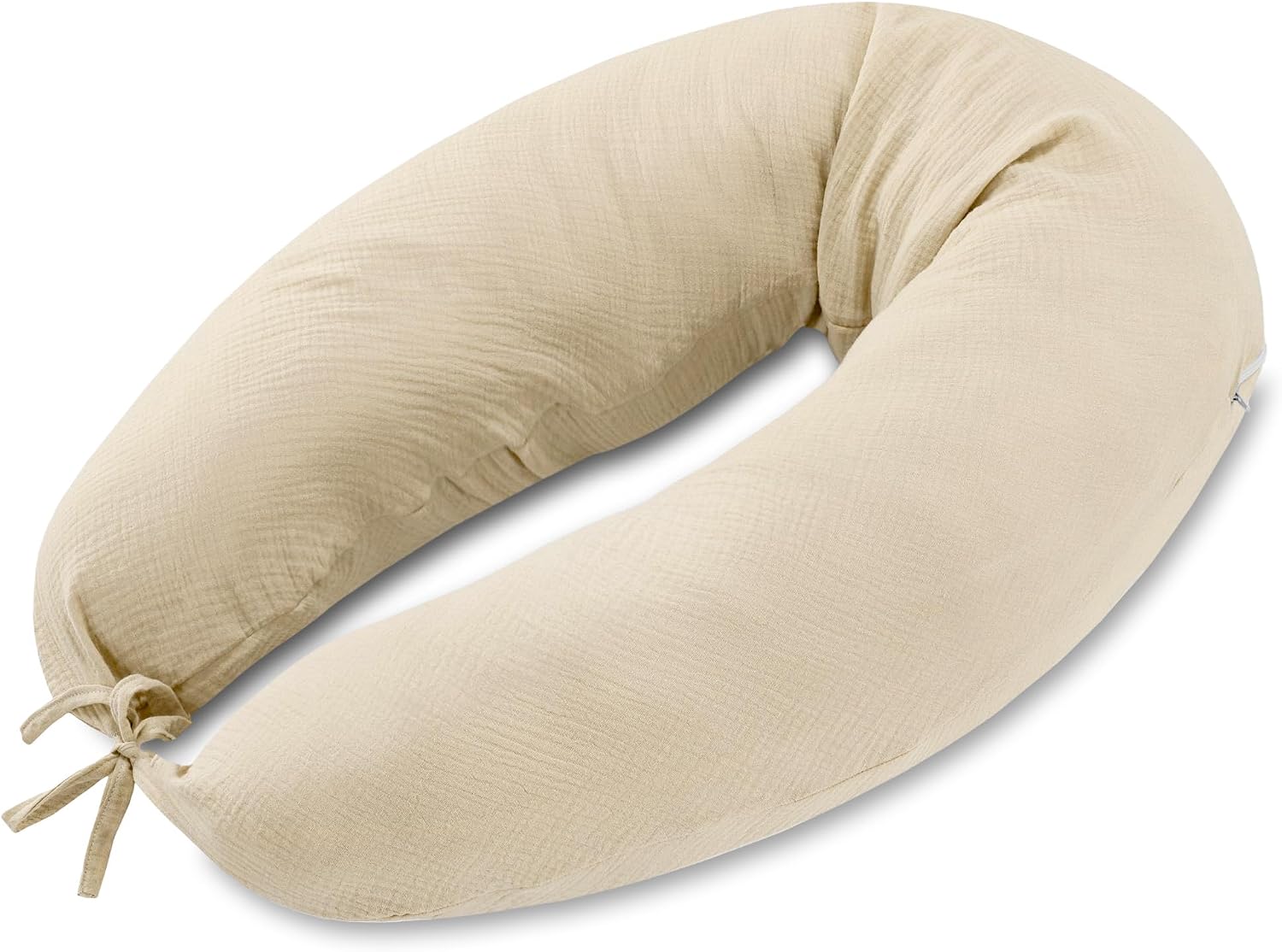 Detalle de Totsy Baby Cuscino di sostegno lungo 190 cm: supporto versatile per letto e divano