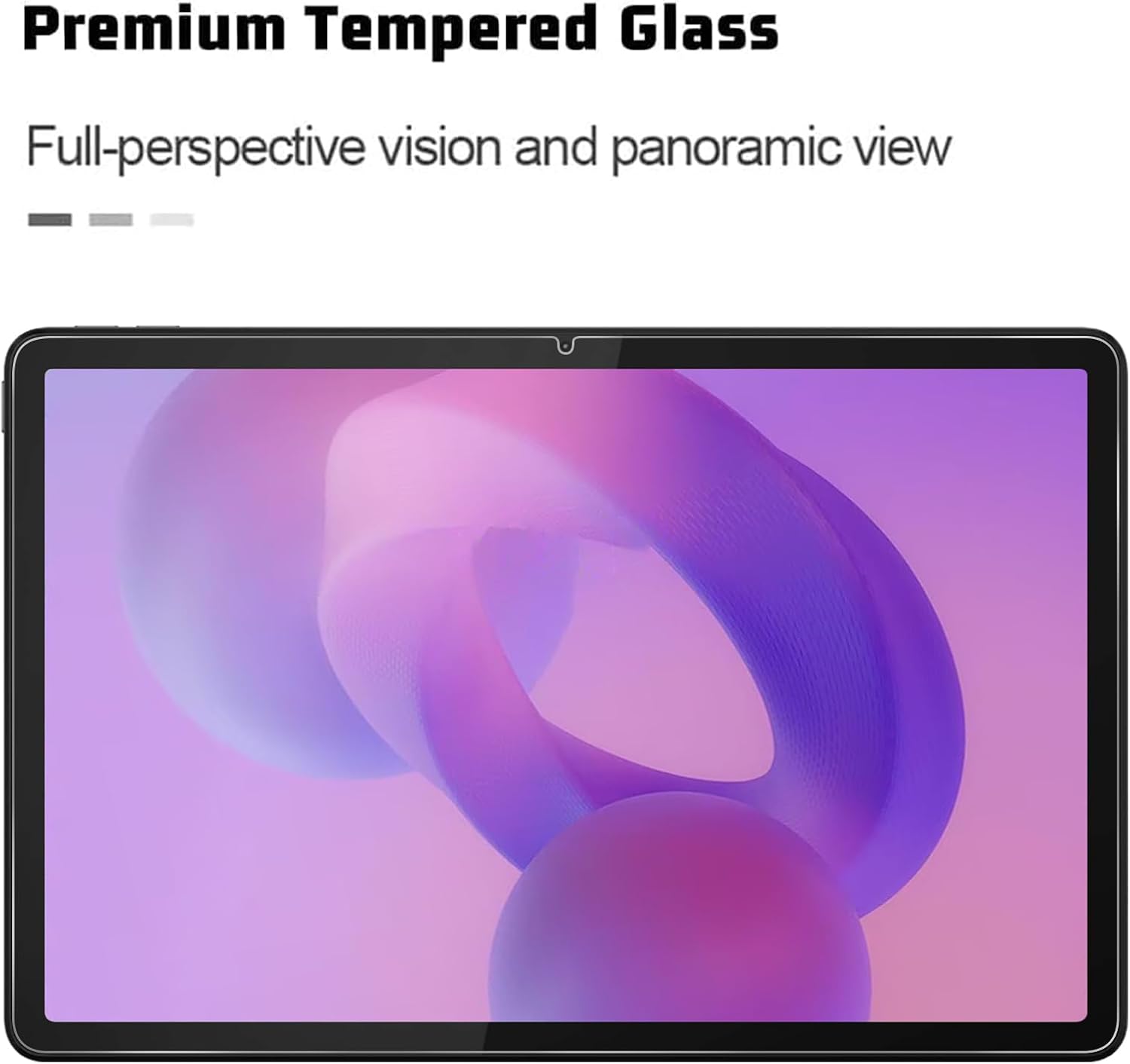 Detalle de GOZOPO Screen Protector for Lenovo Idea Tab 11" 2-pack