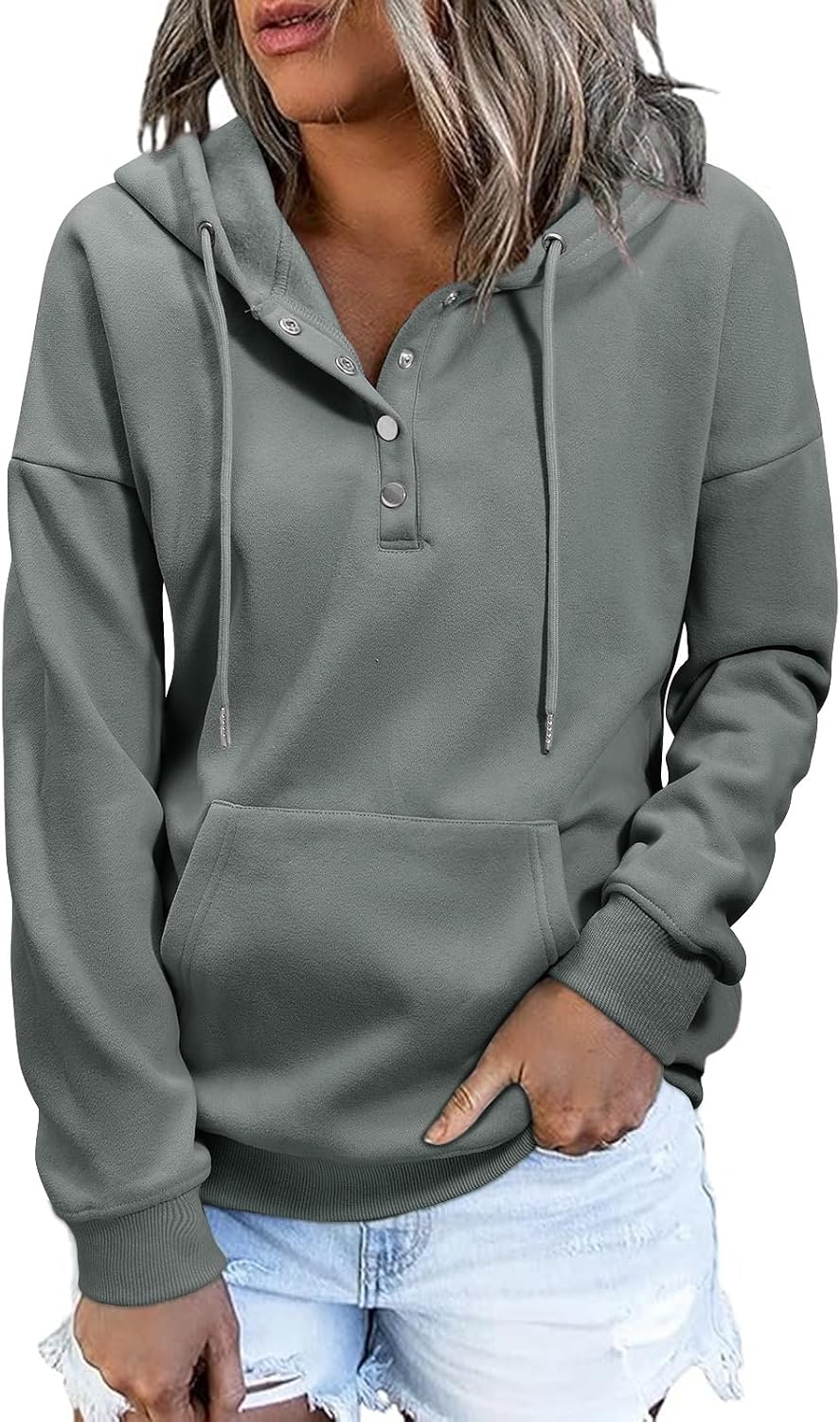 Thumbnail 1 de heekpek Hoodies for Women long sleeve Warm Sweatshirt