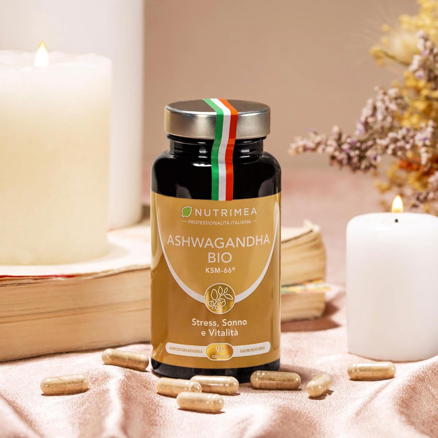 Thumbnail 6 de Ashwagandha KSM-66 Biologica di Nutrimea — 90 capsule, con 5% withanolidi