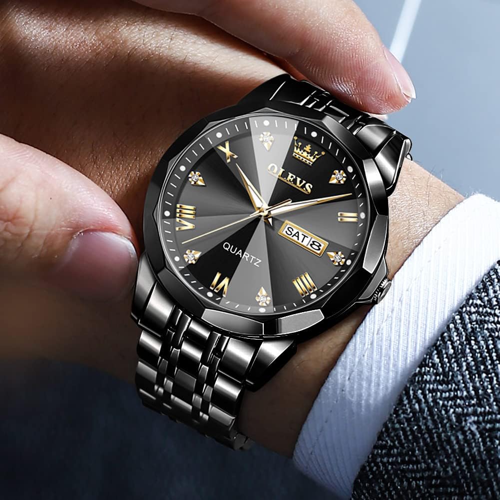 Detalle 2 de OLEVS Automatik Skelett Armbanduhr 30M