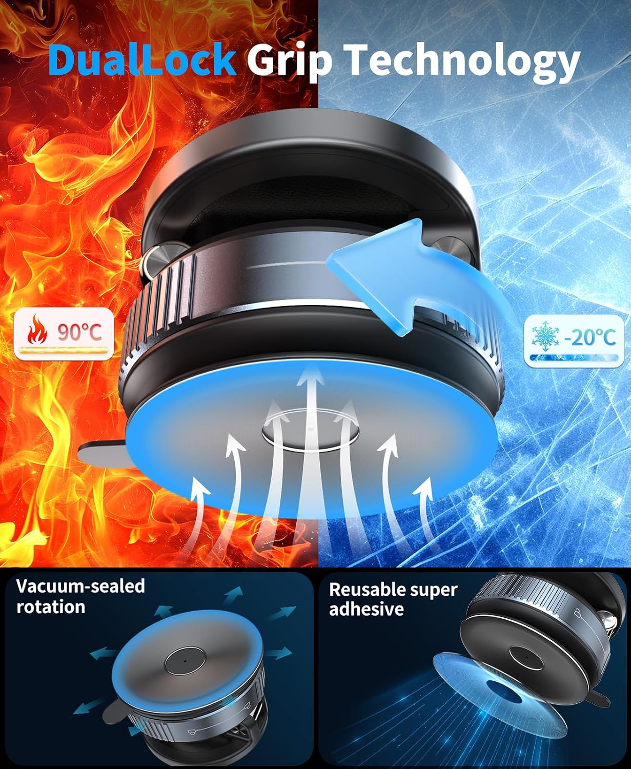 Thumbnail 4 de Beeasy MagSafe Car Mount Charger 15W fast charger