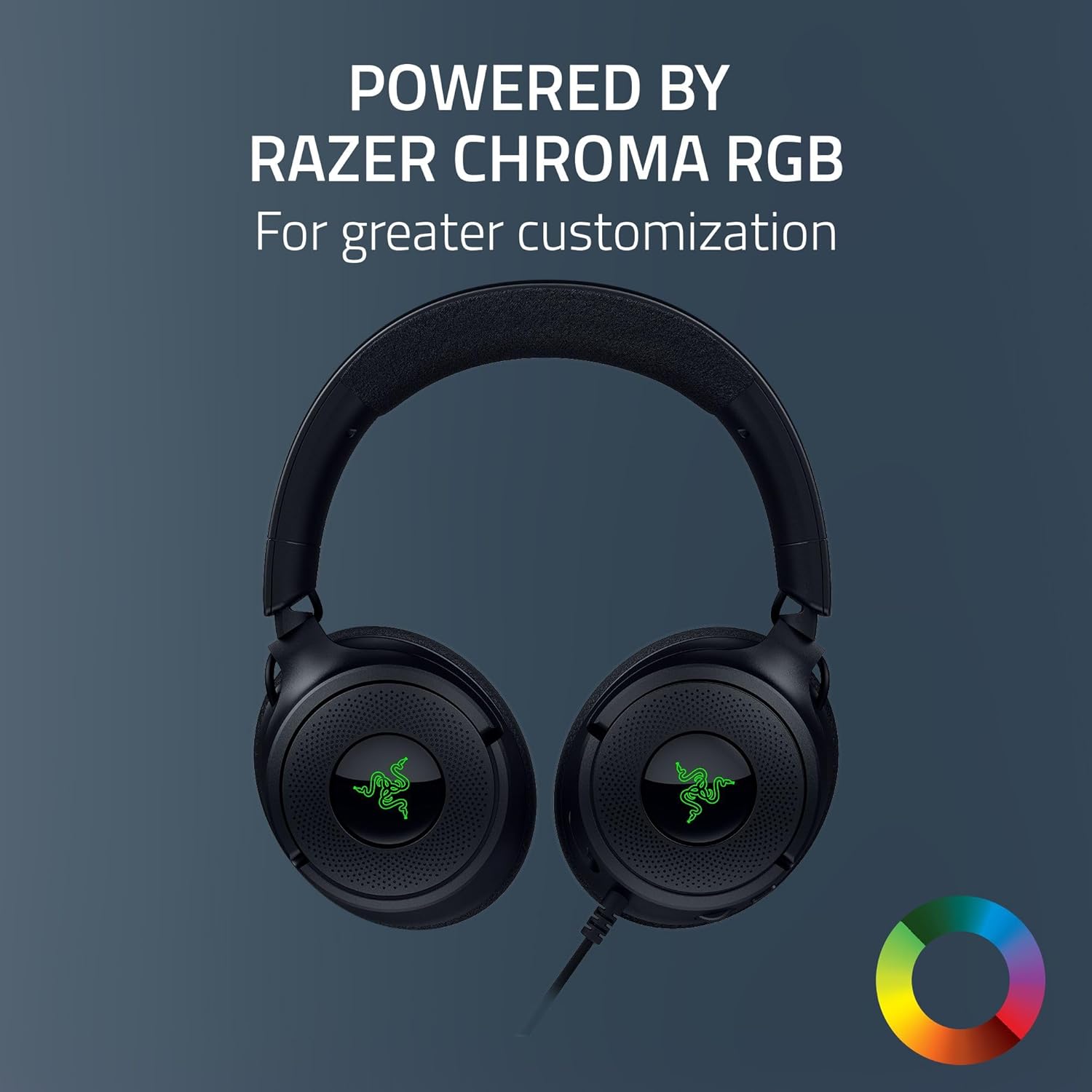Thumbnail 6 de Razer Kraken V4 X Wired Gaming Headset (TriForce 40mm, Retractable Cardioid Mic, 7.1, Chroma RGB) – for PC, console & USB‑C phones